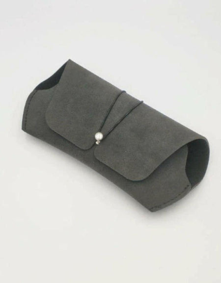 Velvet Sunglasses Case - Grey - Accessories