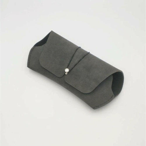 Load image into Gallery viewer, Velvet Sunglasses Case - Grey - Accessories
