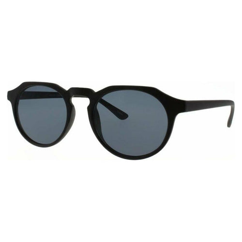 Load image into Gallery viewer, Vision Men’s Shades Designer Black Round Sunglasses - Men’s 
