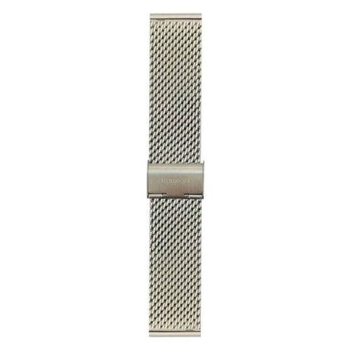 Load image into Gallery viewer, Watch Strap Bobroff BFS001 Silver (Ø 22 mm) - Watch Strap
