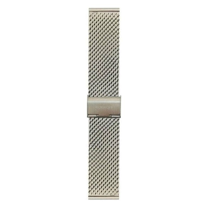 Watch Strap Bobroff BFS001 Silver (Ø 22 mm) - Watch Strap