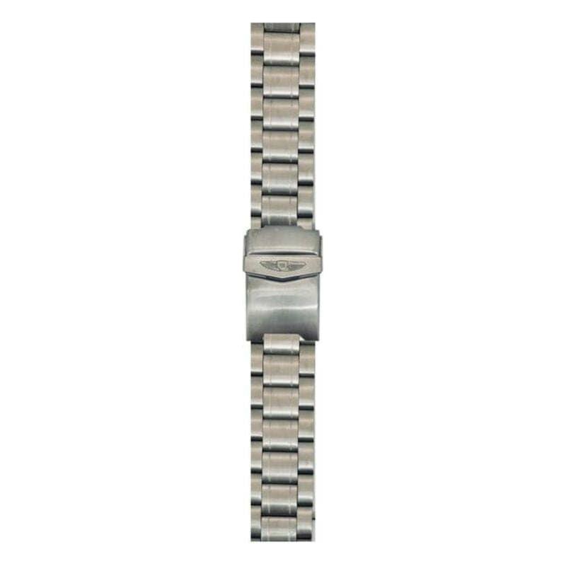 Watch Strap Bobroff BFS005 Silver (Ø 22 mm) - Watch Strap