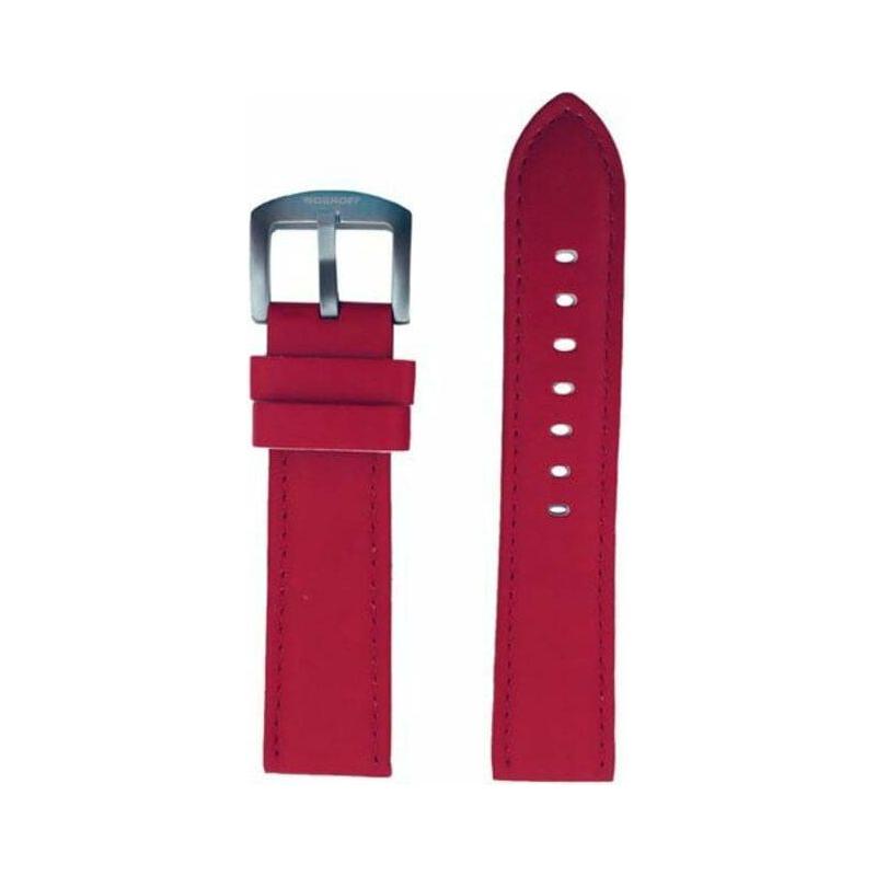Watch Strap Bobroff BFS011 Red (Ø 22 mm) - Watch Strap
