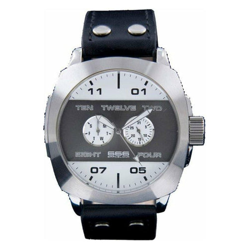 Load image into Gallery viewer, White &amp; Black Men’s Watch 666 Barcelona 251 (ø 47 mm) - 
