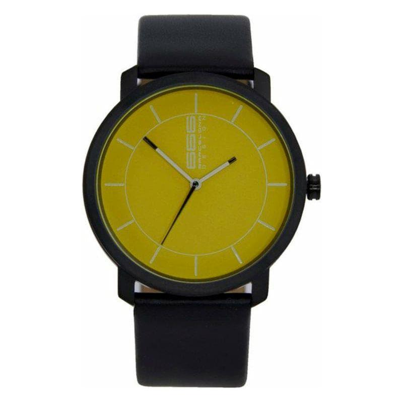Yellow & Black Men’s Watch 666 Barcelona 325 (Ø 42 mm) - 